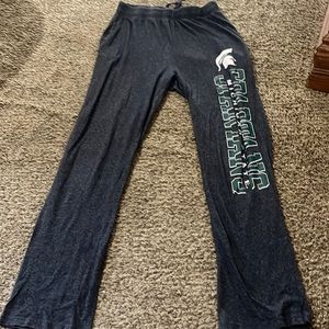 Bottom Michigan state sweatpants